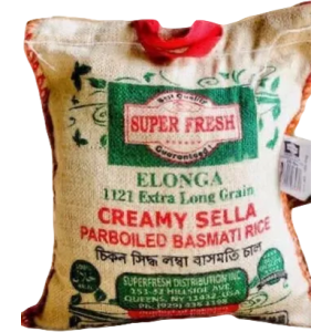 Creamy Sella Parboiled Basmati Rice