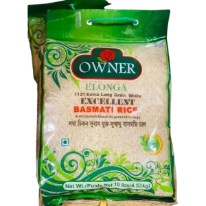 Owner Diabetics Basmati Rice 10 lbs plastic bag