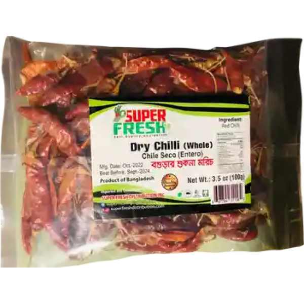 Dry Chili Whole 100G