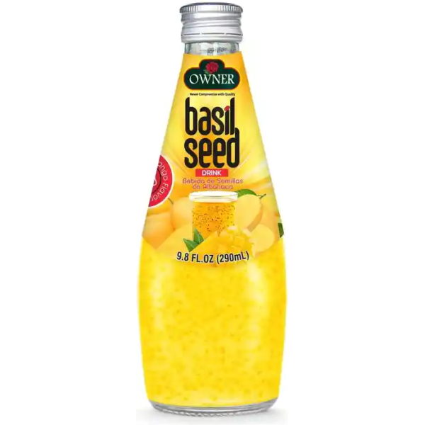 Basil Seed Drink Mango Flavor
