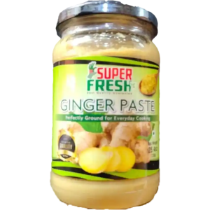 Super Fresh 25.4 oz Ginger Paste jar with golden texture