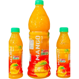 Super Fresh Mango Drink 1L Bottle Front View