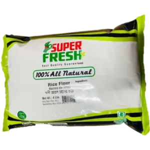 Deshi Atop Rice Flour 4lbs – 100% Natural Gluten-Free Rice Flour by Super Fresh Distribution, Queens NY
